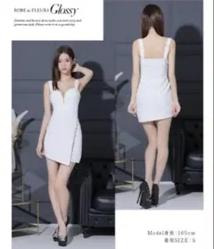 Robe de Fleurs Glossy キャバドレス Sサイズ