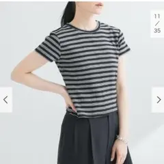 アーバンリサーチRobert P. Miller ストライプ Tシャツ Fサイズのサムネイル