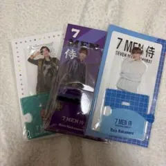 KEY TO LIT 7 MEN 侍 中村嶺亜 アクリルスタンド 2種セット - メルカリ