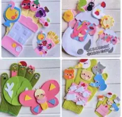 6560円→ 手袋シアター　ころころたまご　ミックスジュース　こんこんくしゃん