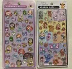 ディズニープリンセスクラシック　ドロップシール　硬質　⚠︎ご購入前に説明文を必読