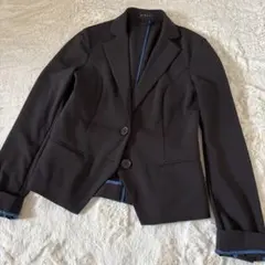 未使用品　SISLEY シスレー　ブラック　薄手　ジャケット