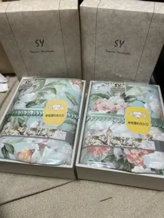 MEGU様専用ページSupreme Yamamoto 花柄掛け布団 2セット