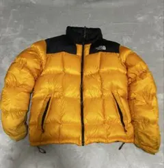 The North Face ダウンジャケット イエロー/ブラック