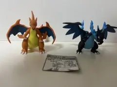 ポケットモンスター　組立可動　メガリザードンX　メガリザードンY