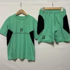 150cm ルースイソンブラ ジュニアプラシャツプラパン上下 ミントグリーン
