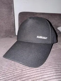 AMBUSH キャップ ブラック レザーベルトのサムネイル