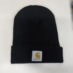 Carhartt カーハート ニット帽 ビーニー ブラック ワッチキャップのサムネイル