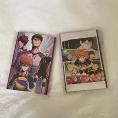 一番くじ Happyくじハイキュー！！ G賞 ポストカードブック 2種