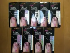 ネイルシール　bling 9枚セット