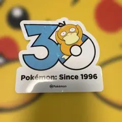 韓国限定 ポケモン メガフェスタ 30周年ランダムステッカー コダック