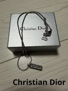 Christian Dior シルバーネックレス