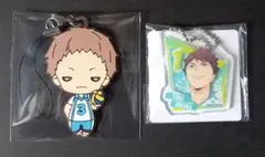 ハイキュー 及川徹 花巻貴大 にとたん ラバスト アクリルキーホルダー 2点