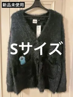 【パペットスンスン】 GU カーディガン　ブラック　S