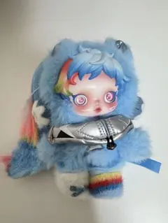 Skull Panda ぬいぐるみ 青