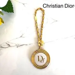 美品⭐︎Christian Dior クリスチャンディオールゴールド キーホルダー