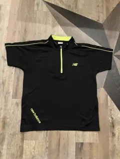 New Balance golf ニューバランスゴルフ ハーフジップ 半袖シャツ