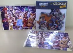 ポケモントレーナーズオフショット ステッカーポストカードセット