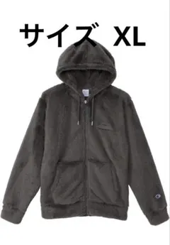 [チャンピオン] フルジップパーカー ボアフリース スクリプトロゴ