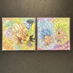 ドラゴンボール超戦士シールウエハース 10th シール 2枚