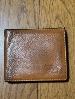 IL BISONTE 二つ折り財布 レザー ブラウン