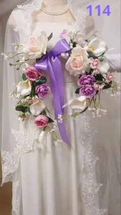127とっても可愛いバレリーナ ブーケ＆ブートニア フォト婚 - メルカリ