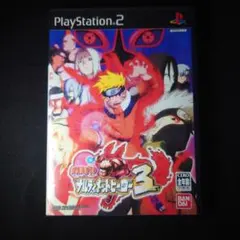 動作未確認 ナルティメットヒーロー3 PS2 ゲームソフト NARUTO