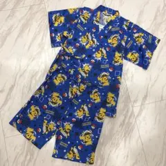 甚平　ピカチュウ　ポケモン　110 新品