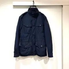 未使用品☆ポロラルフローレン M-65型 ダウンジャケット ネイビー M 