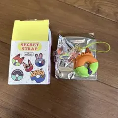 ズートピア シークレットキーホルダー ニック ドーナツ