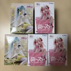 初音ミク ぬーどるストッパーフィギュア　桜ミク2025ウィンクー カナリア