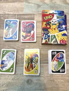 希少　美品　ポケモン　UNO サン&ムーン　112枚あり　平成レトロ　匿名配送