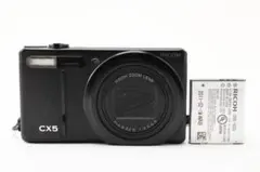 【美品】RICOH CX5 ブラック #326のサムネイル