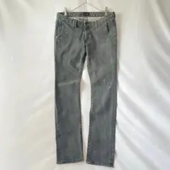 LUXE購入 Chimala チマラ ストレッチデニム ダメージ加工 灰 30のサムネイル