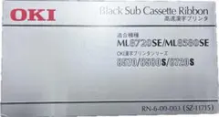 OKI ブラックサブカセットリボン ML8720SE/ML8580SE