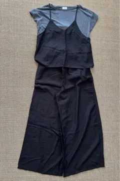 coen コーエン　Tシャツ+ビスチェ+ワイドパンツ3点セット