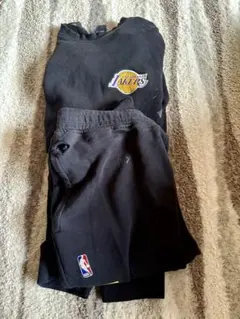 XLARGE×NEWERA×LAKERS セットアップ