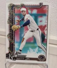 ボビー・ウィットJr. 2025 topps HOLIDAY SP