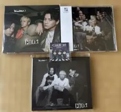 新品未使用未開封Number_i GOD_i 特典ステッカー付き初回AＢ通常盤