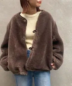 CIAOPANIC TYPY リバーシブルボアミリタリージャケット