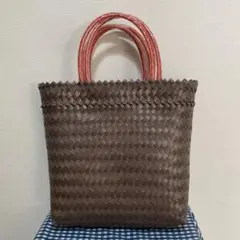新品未使用】 マーガレットハウエル トートバッグ レザー メッシュ