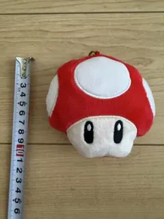 スーパーマリオ スーパーキノコ ぬいぐるみ キーホルダーのサムネイル