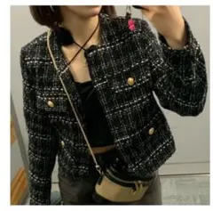 新品未使用　ツイードジャケット