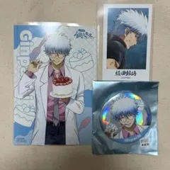 3年Z組銀八先生 坂田銀八 缶バッジ ブロマイド イラストカード