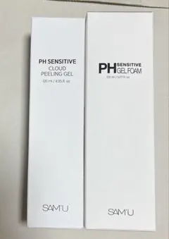 サミュ　PHセンシティブ　ジェルフォーム　ピーリングジェル