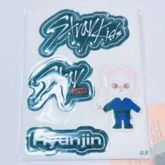 ヒョンジン ジニレット skzoo スキズ オフラインくじ ぷくぷくシール