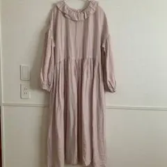 s*mam+様 人気作家様 リネン フードワンピース ハンドメイド - メルカリ