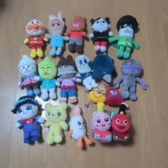 ぷりちぃビーンズ アンパンマン ぬいぐるみ 17体 セット