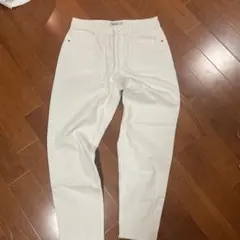 ZARA ザラ ホワイトデニム パンツ XLサイズ 白42