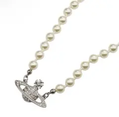 Vivienne Westwood パールネックレス　シルバ